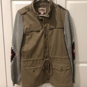Zip up fall jacket